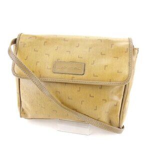 LANCEL Shoulder Bag Beige Women Authentic secondhand